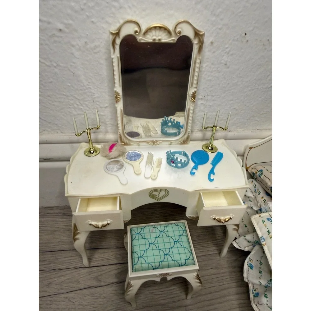 Vtg 70s Marx Toys Sindy Doll Furniture & Accessories Lot of 90+ Pcs Barbie Size